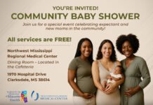 Free Community Baby Shower returns to Clarksdale, MS